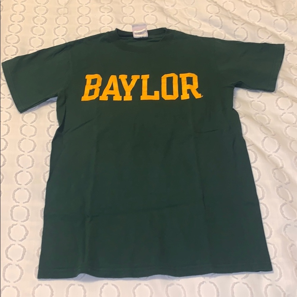 Green/Gold Baylor Tee
